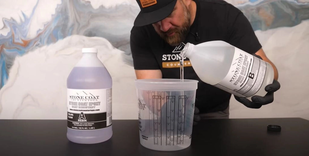Stone Coat Countertops Epoxy Resin Kit 1/2 Gallon for DIY Projects W515396