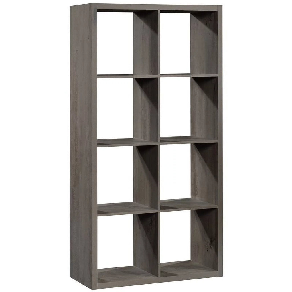 Sauder 8-Cube Organizer Storage Bookshelf, Mystic Oak Q9385