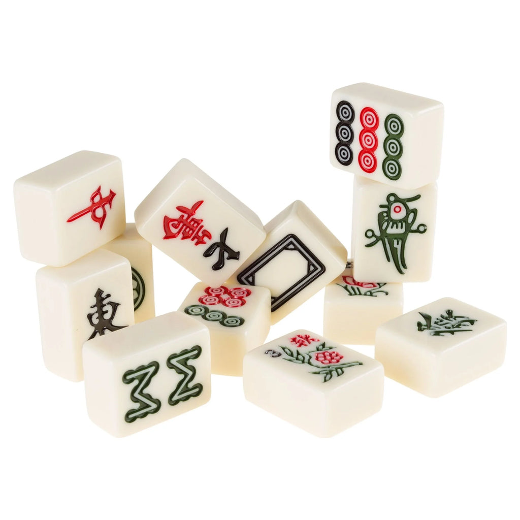 Hey! Play! Chinese Mahjong Set with 146 Tiles and Storage Case A1296