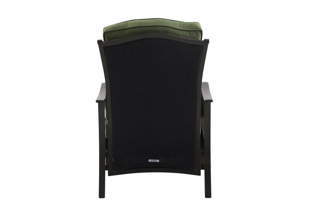Better Homes & Gardens Steel Providence Outdoor Recliner, Green H3342