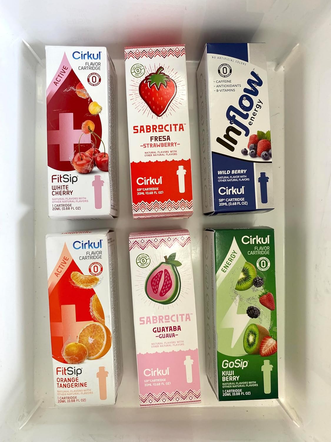 Cirkul Flavors Tasters Choice Variety Pack (6 Cartridges) T225