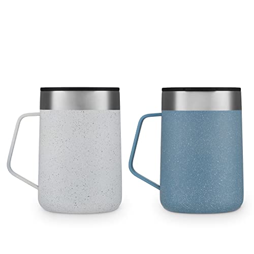 Contigo Stainless Steel Vacuum-Insulated Mug 14oz with Handle and Splash-Proof Lid D999989