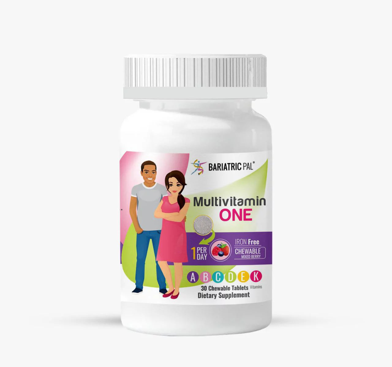 BariatricPal Duodenal Switch Vitamin Pack - Mixed Berry & Piña Colada Chewables, 3-Month Supply Y334361