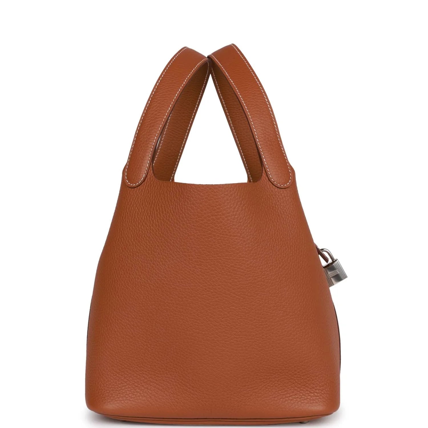 Gold Clemence Leather Handbag 22 k7