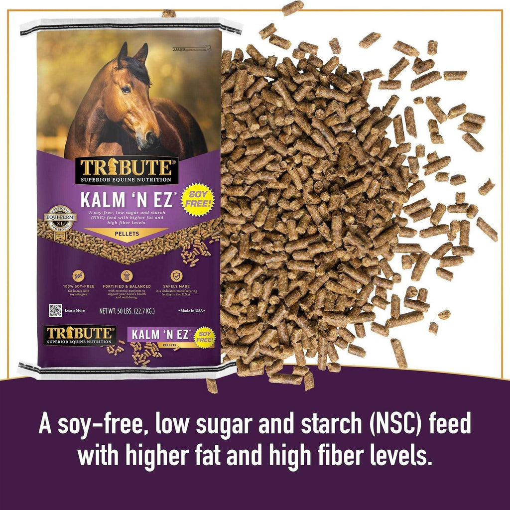 Horse Feed Pellets Soy-Free Kalm N EZ a7