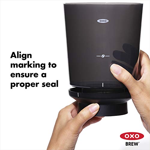 OXO Brew Compact Cold Brew Coffee Maker, Black N1298