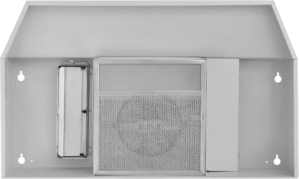 Under-Cabinet Convertible Range Hood with 2-Speed Exhaust Fan, White a7