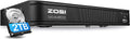 ZOSI H.265+ 1080p CCTV DVR 8 Channel Hybrid Capability 4-in-1(Analog/AHD/TVI/CVI) Security DVR Reorder for Home Surveillance Cameras, Remote Access, Motion Detection, with 2TB Hard Drive (Renewed)