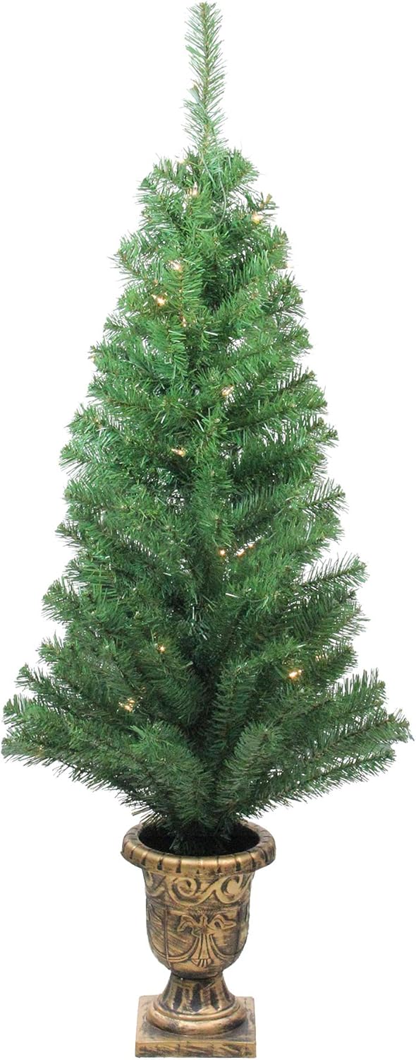 Artificial Winter Spruce Christmas Set 5-Piece Clear Lights k7