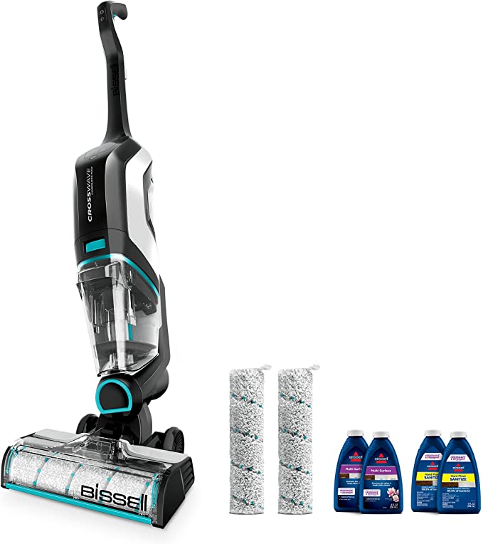 Cordless Wet-Dry Vacuum and Mop for Hard Floors & Rugs k7m