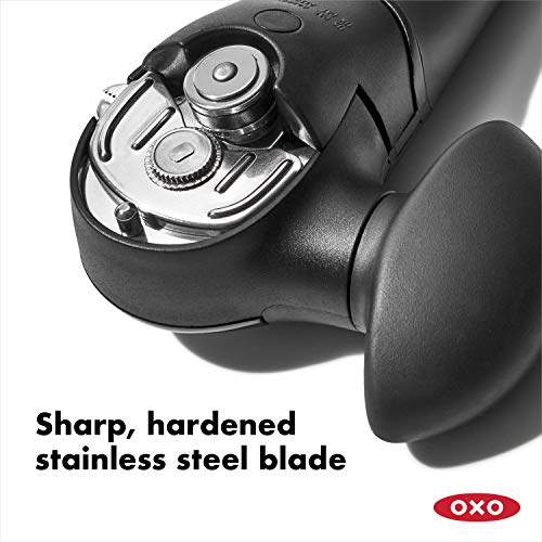 OXO Good Grips Smooth Edge Can Opener, Black Y455994