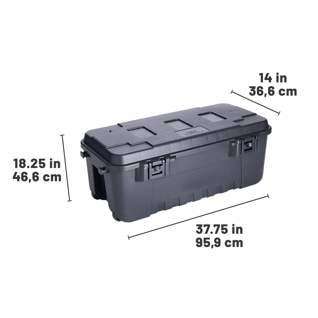 Plano Sportsman's Trunk 27-Gallon Lockable Storage Box, OD Green M830065