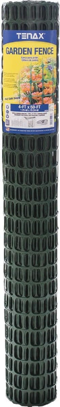 Tenax Garden Fence 2" X 2" Polyethylene 2" X 2" Mesh Green