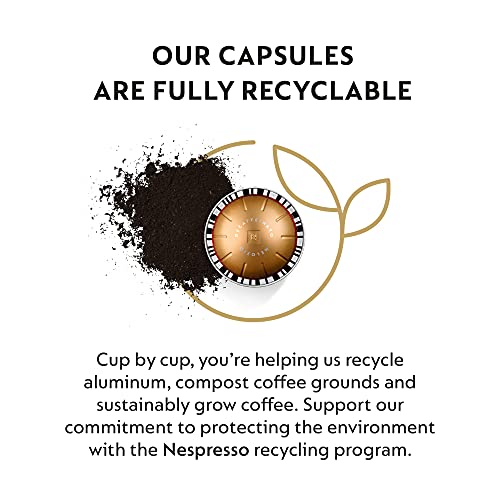 Nespresso Vertuo Melozio Decaffeinato Medium Roast Coffee Capsules, 30 Count K2207
