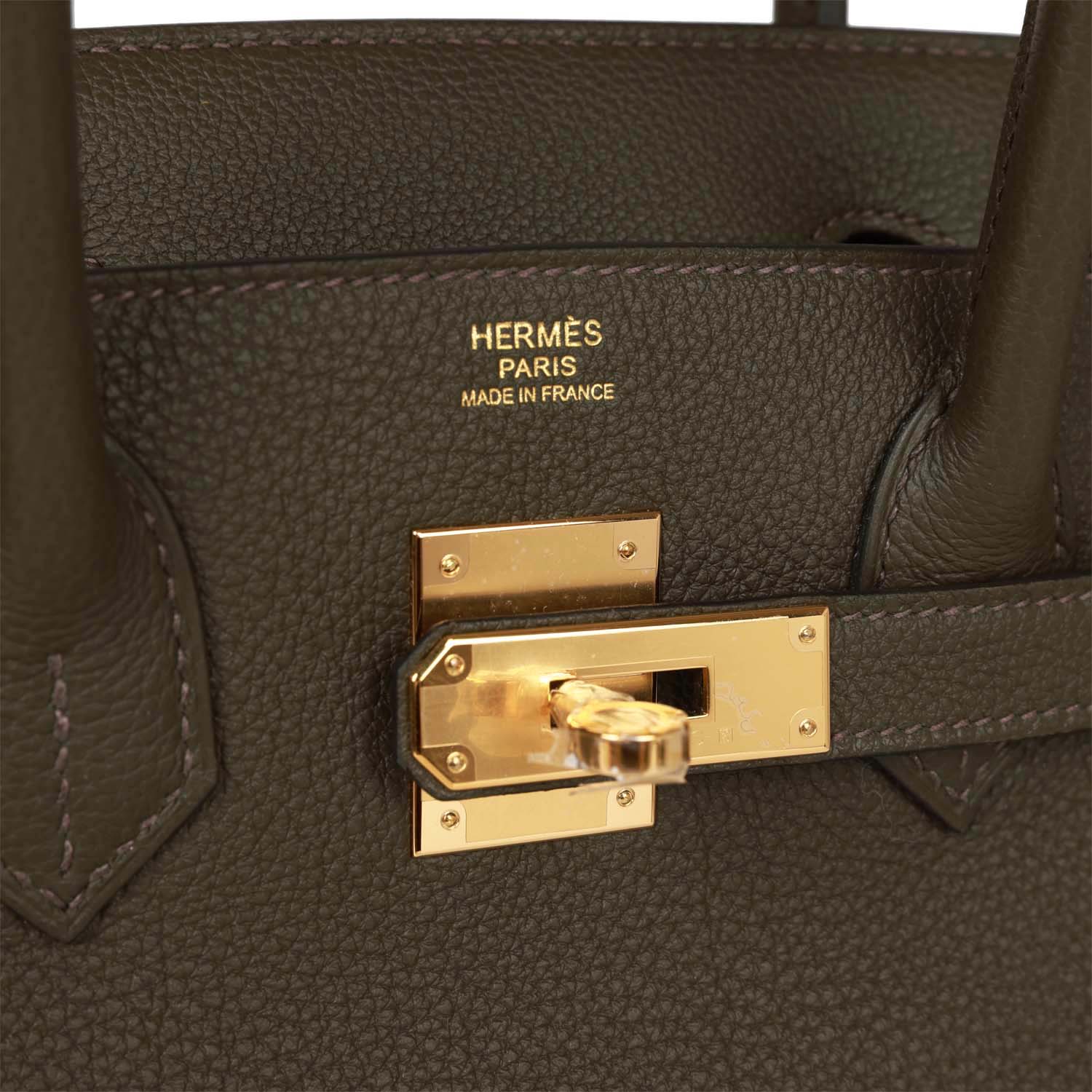 Birkin 30 Eucalyptus Togo Gold Hardware k7