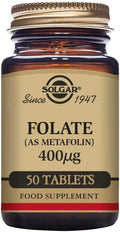 Folate 666 MCG DFE (Metafolin® 400 MCG) Tablets - 50 Count