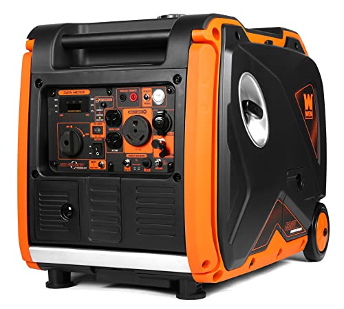 Quiet 6800-Watt Dual Fuel Portable Inverter Generator with Electric Start k7