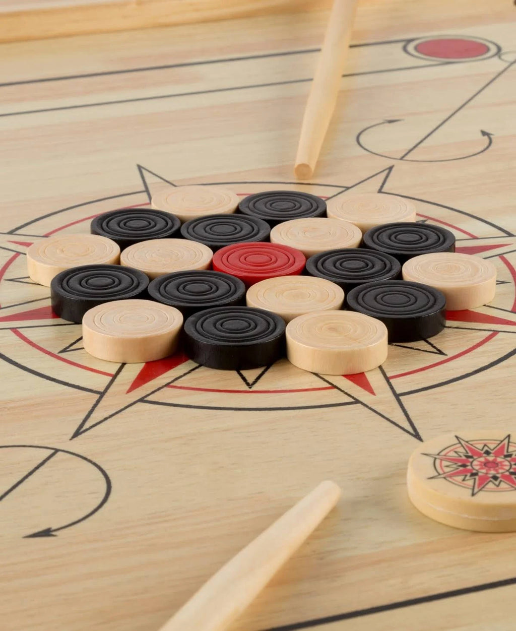 Carrom Board Game Classic Strike and Pocket Table k7