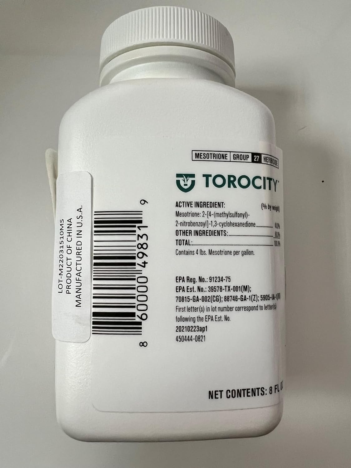 Turf Herbicide 16oz Selective Weed Control 2x8oz a7