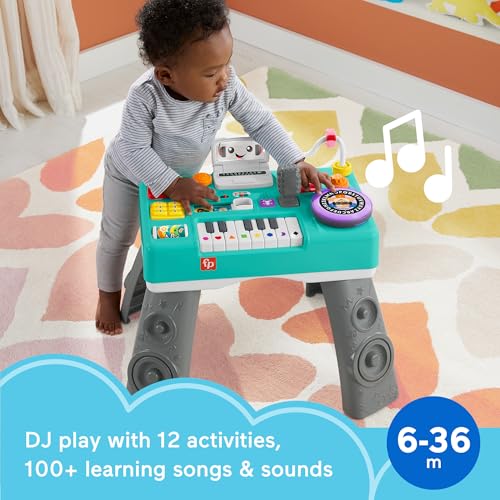 Fisher-Price Laugh & Learn Mix & Learn DJ Table Musical Activity Center V9131
