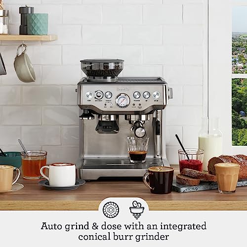 Breville Barista Express Espresso Machine, Stainless Steel P841