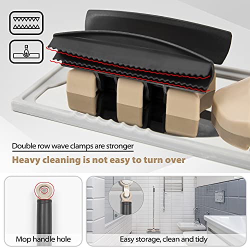 Microfiber Hardwood Floor Mop with 5 Reusable Washable Pads, Wet or Dry Cleaning a7k