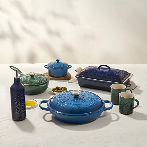 Le Creuset Enameled Cast Iron Signature Braiser, 3.5 qt., Artichaut V49076