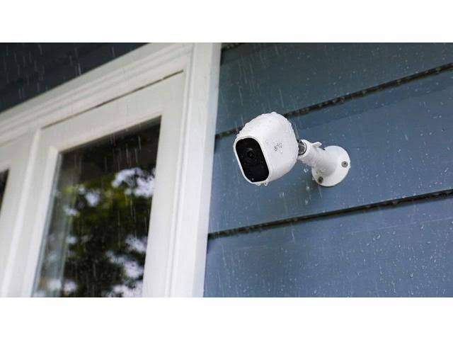 Wireless Security Camera 1080p Indoor Outdoor White k7m