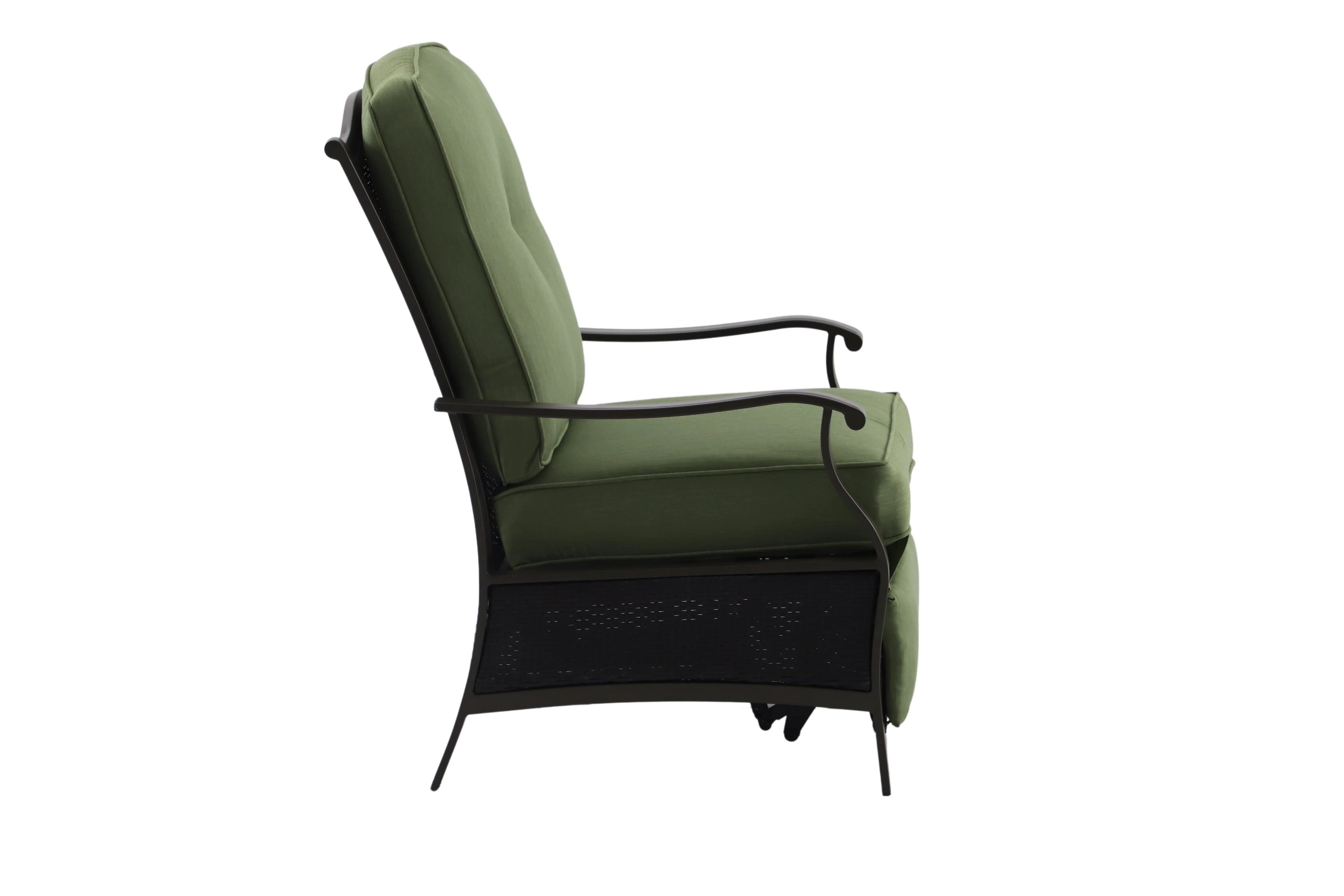 Better Homes & Gardens Steel Providence Outdoor Recliner, Green H3342