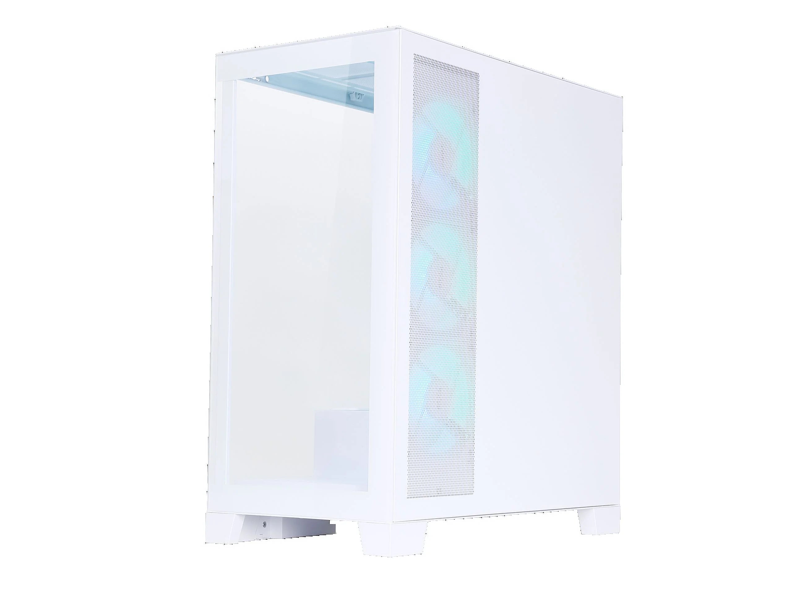 Sama Neview 2351 White Dual USB3.0 Type C Tempered Glass ATX Mid Tower Gaming Computer Case W792597