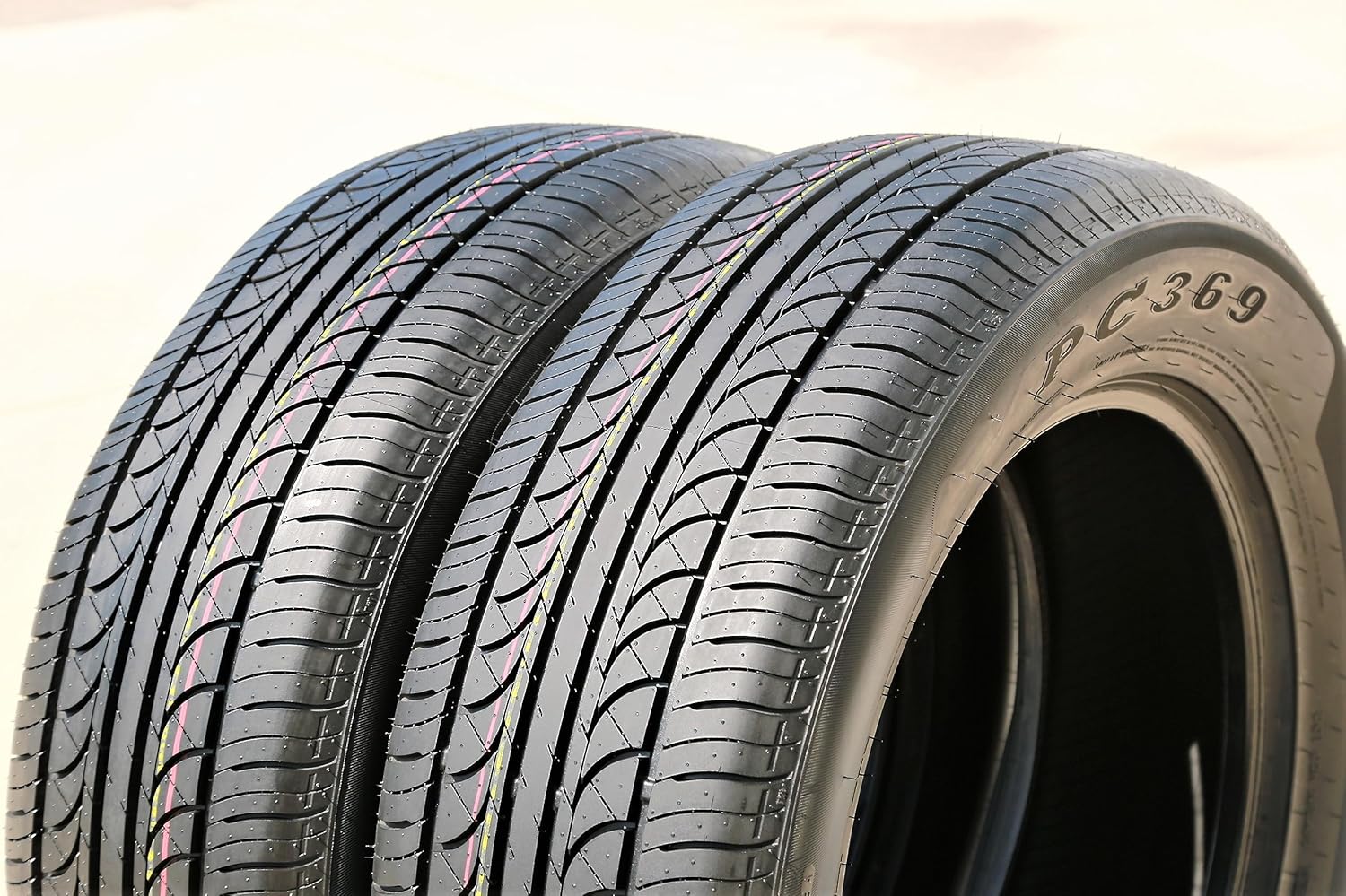 Fullway PC369 All-Season Passenger Car Touring Radial Tires 195/70R14 (Set of 2) Y2552