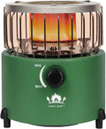 Campy Gear Chubby 2 in 1 Portable Propane Heater & Stove, Outdoor Camping Gas Stove Camp Tent Heater for Ice Fishing Backpacking Hiking Hunting Survival Emergency (Navy Blue)