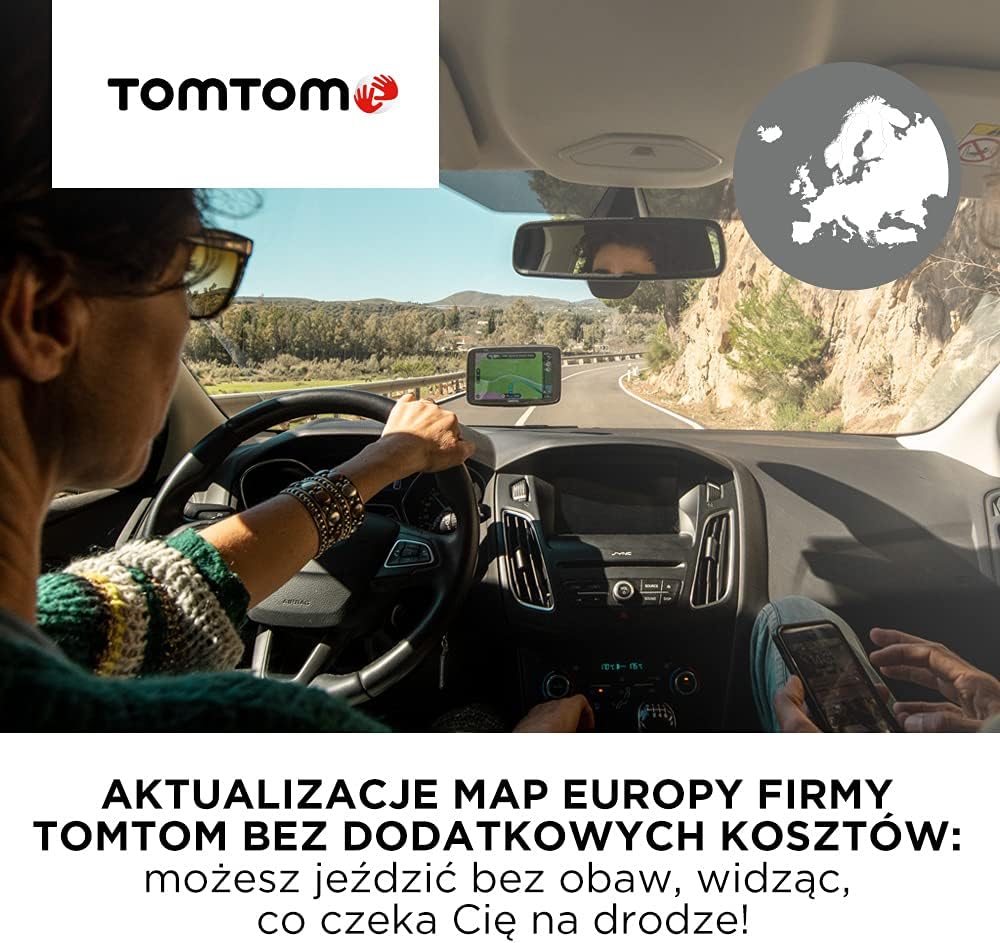 TomTom GO Essential 6 Inch Car Sat Nav with EU Maps and Traffic Alerts E62899