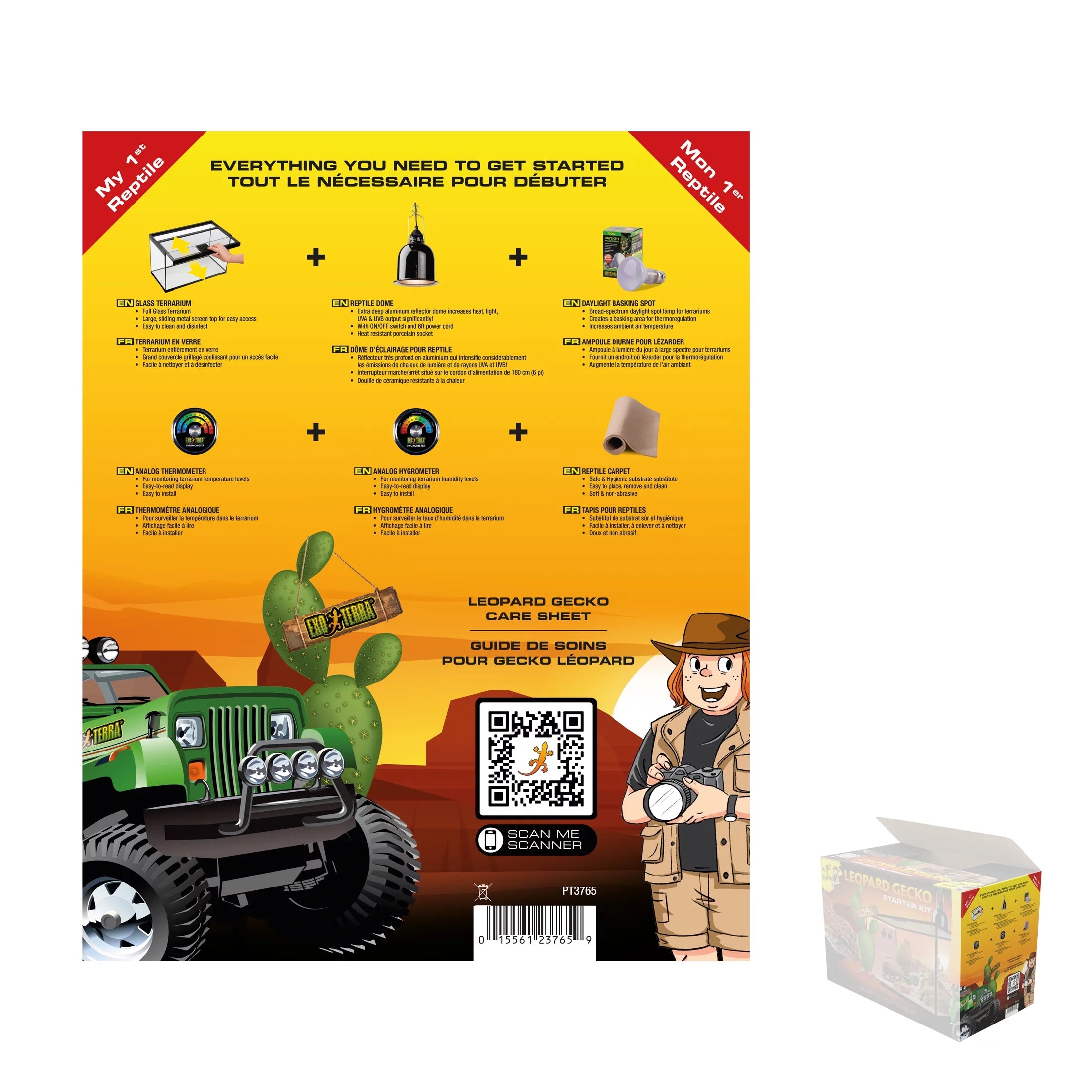 Leopard Gecko Reptile Starter Kit a7