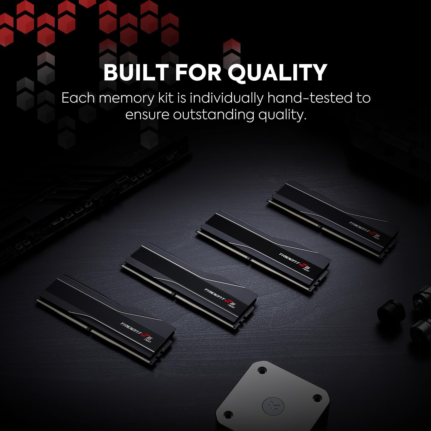 G.SKILL Trident Z5 Neo DDR5 64GB (2x32GB) 6000MT/s CL30 Desktop Memory UDIMM Matte Black T824