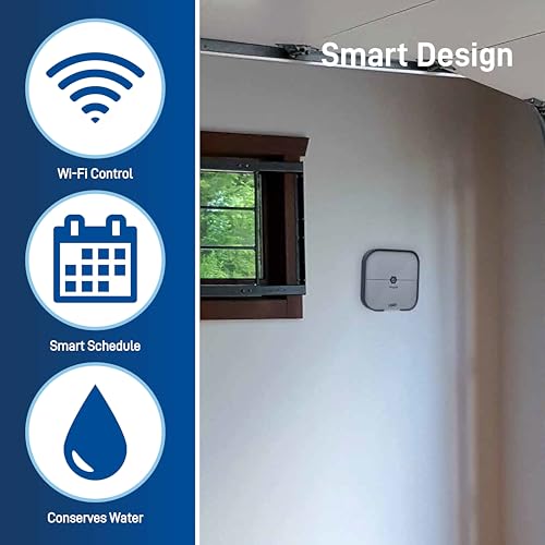 Smart Sprinkler Controller 4-Zone Gray k7