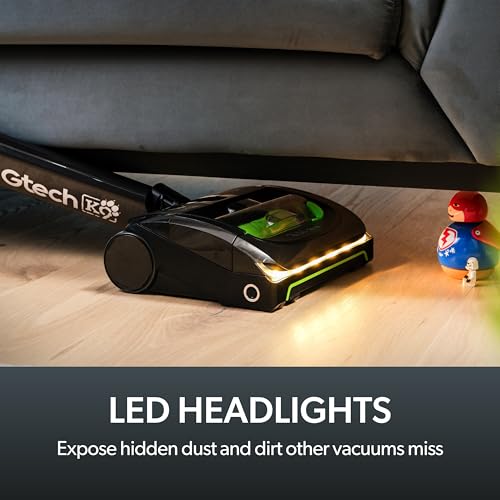 Cordless Vacuum Cleaner with Anti-Hair Wrap Brush Bar for Carpet and Hardwood Floors k7m