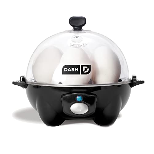 Egg Cooker 6 Capacity Electric Auto Shut Off Black a7