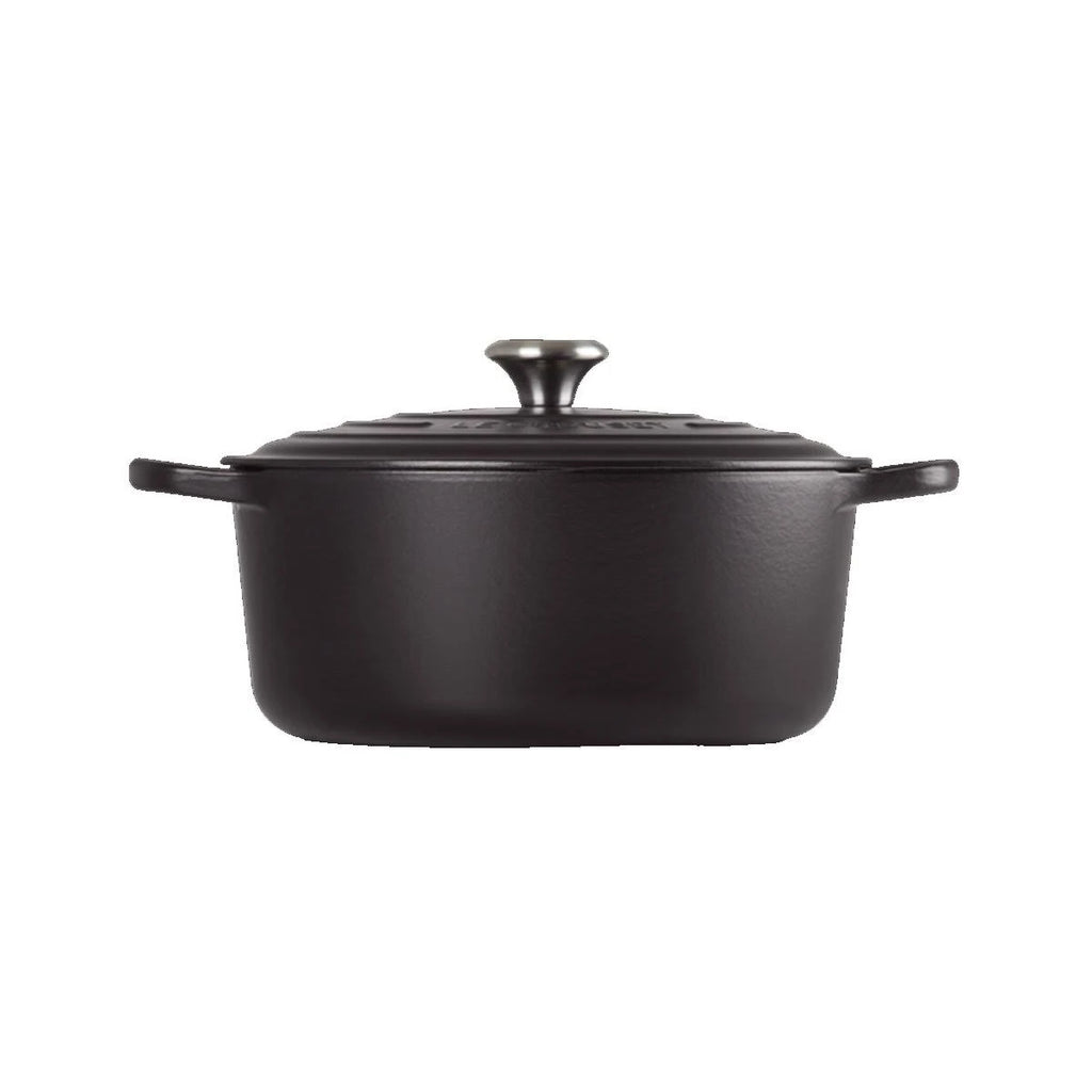 Cast Iron Casserole 22cm Satin Black k7