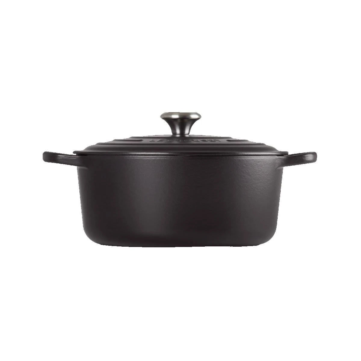 Cast Iron Casserole 22cm Satin Black k7
