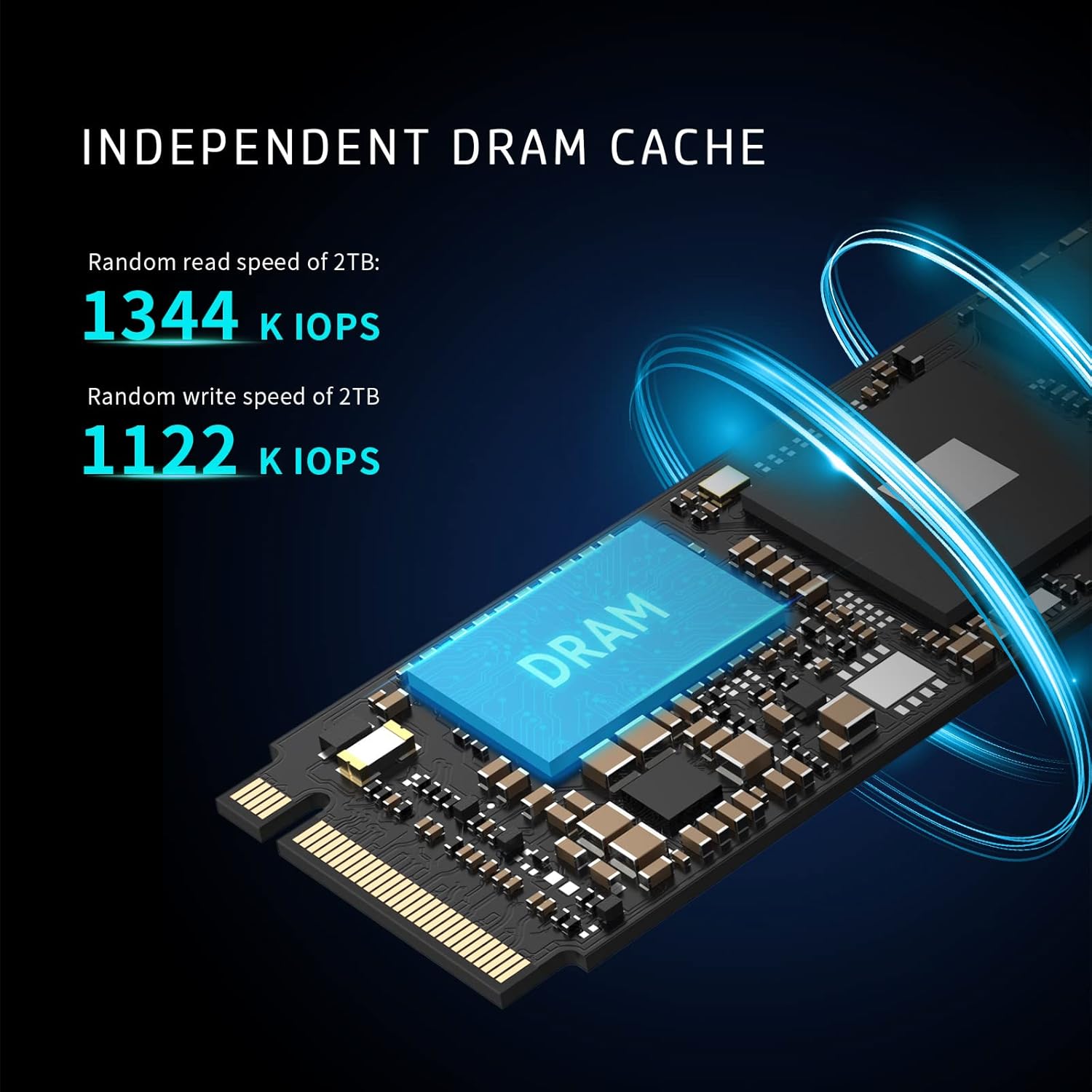1TB NVMe Gen4 Gaming SSD M.2 2280 Internal Solid State Drive k7