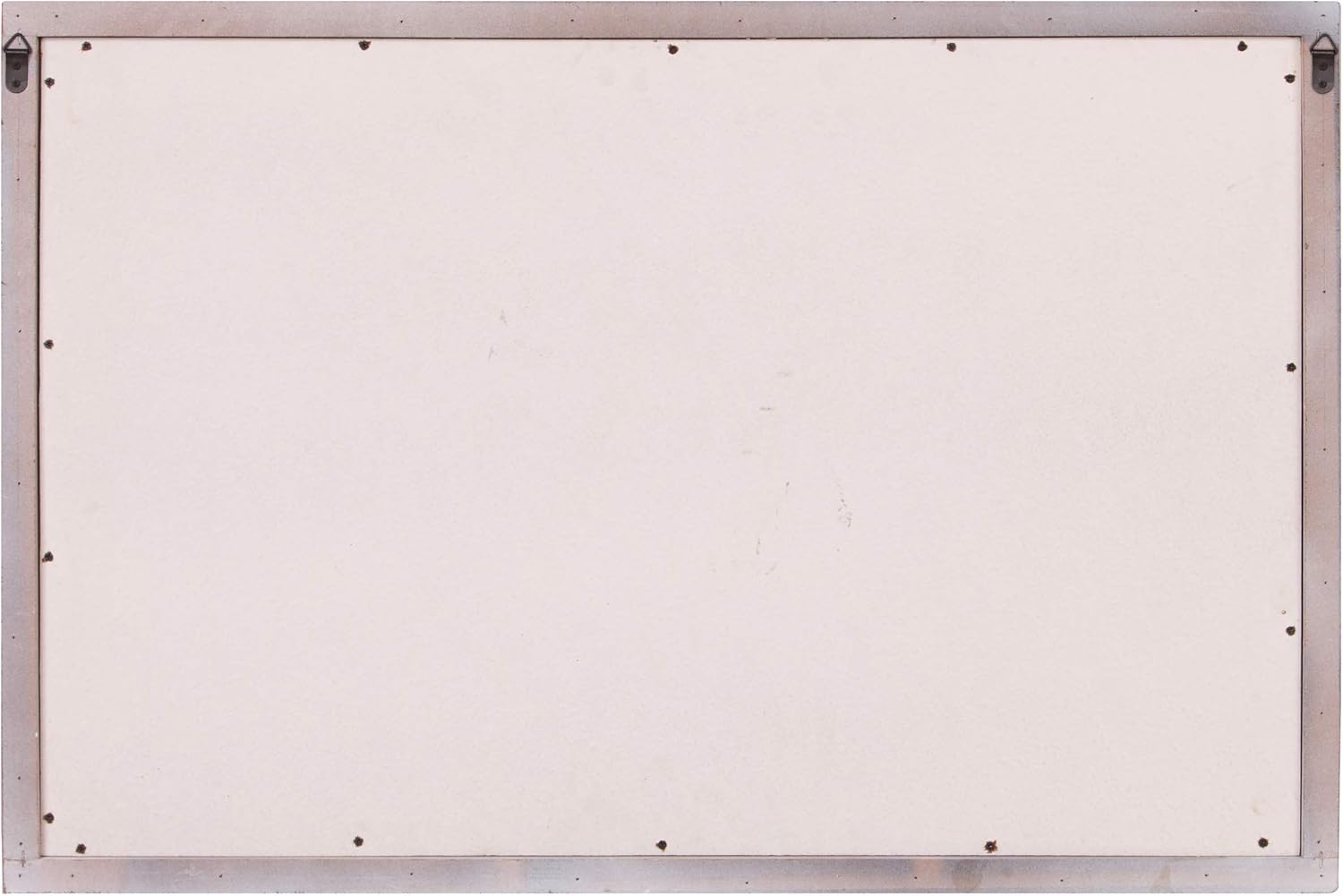 Distressed White Windowpane Wall Mirror k7p