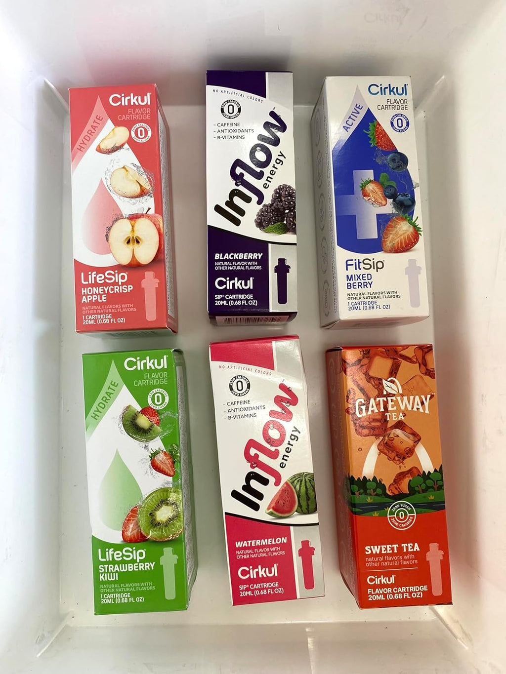 Cirkul Flavors Tasters Choice Variety Pack (6 Cartridges) T225