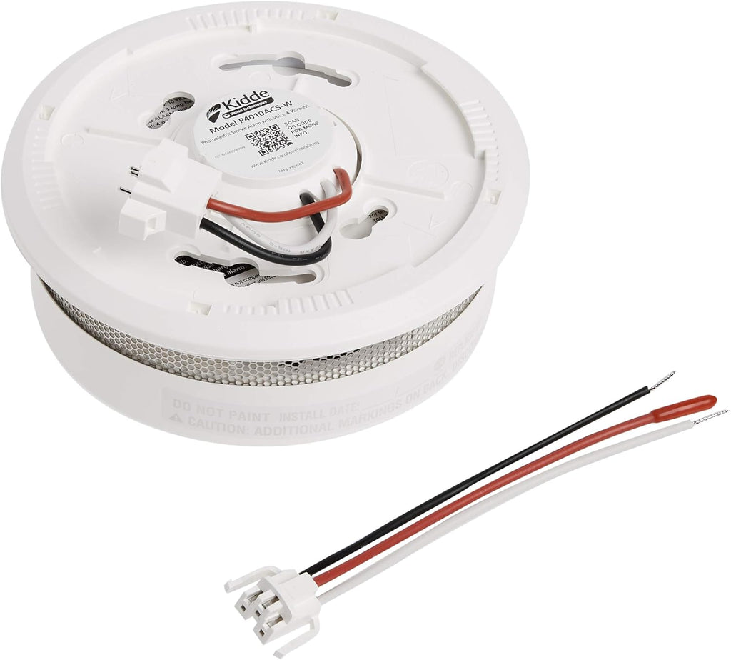 Kidde Wireless Smoke Detector, 10-Year Battery, Voice Alerts F710
