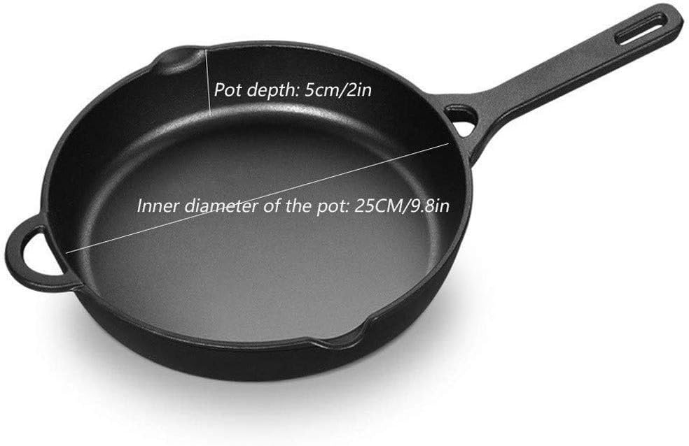 Backcountry Cast Iron Skillet Pre-Seasoned Cookware J478