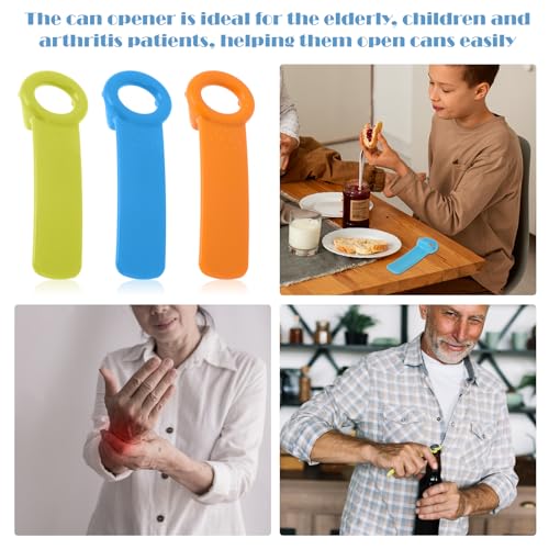 Giantree 3 Pcs Jar Opener for Weak Hands, Elderly & Children (Blue+Green+Orange) L4461