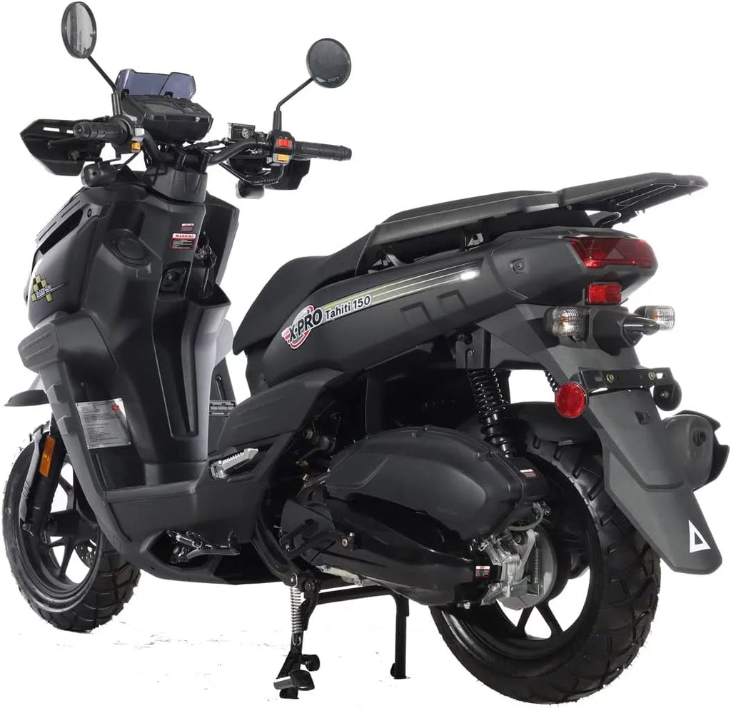 150cc Gas Moped Scooter 12in Aluminum Wheels a7