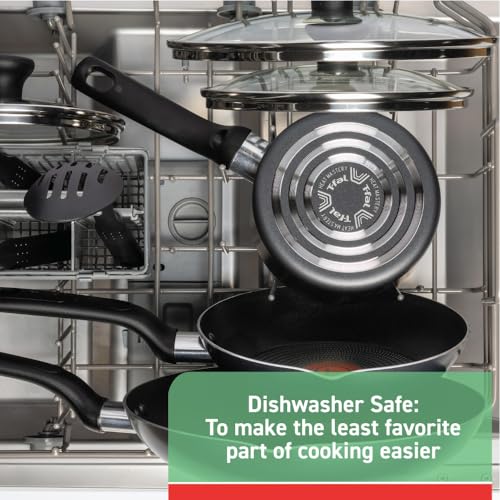 T-fal Specialty Nonstick Stockpot with Lid 12 Quart, Oven Safe R2244