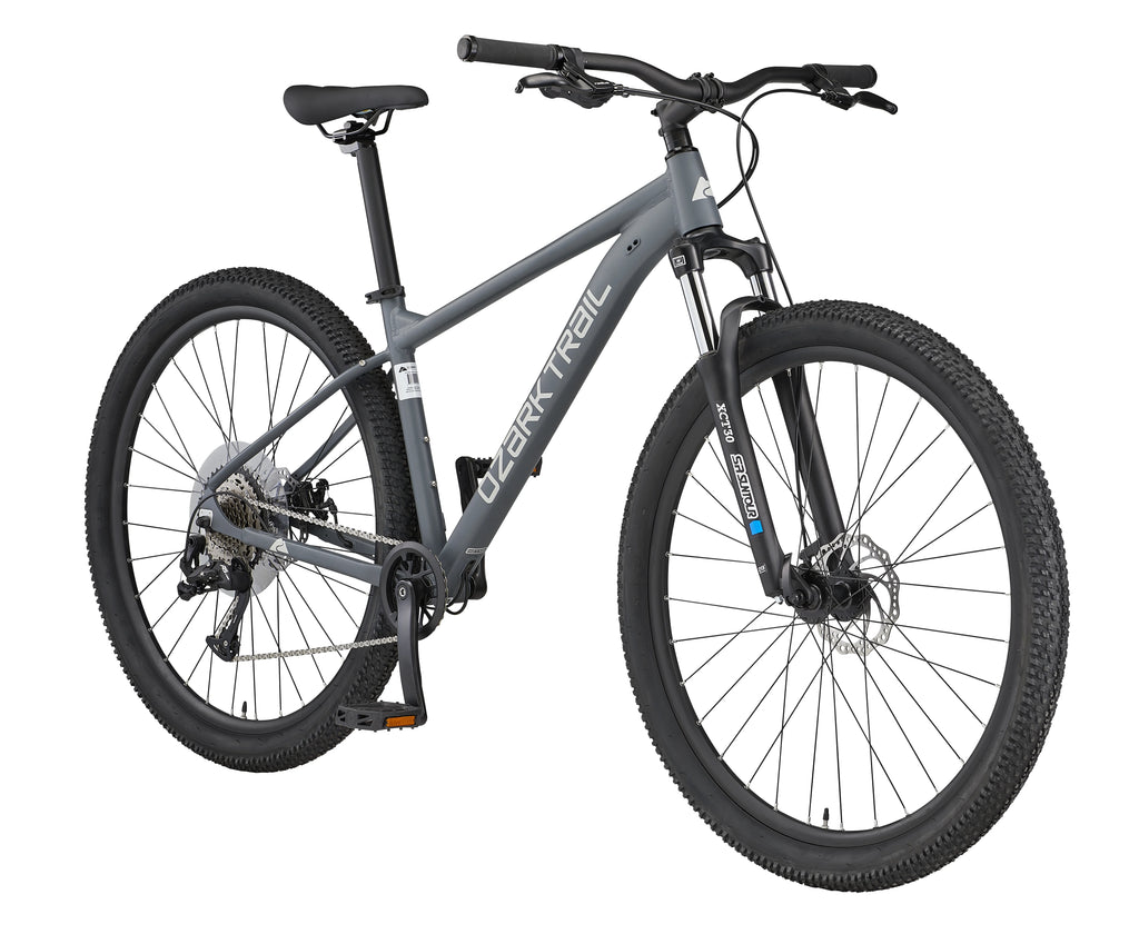 Ozark Trail 29" Ridge Mountain Bike, Medium Frame, Gray M6938