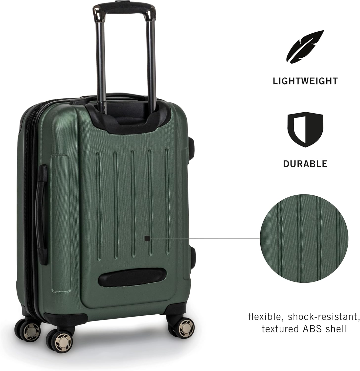 Kenneth Cole Reaction Renegade ABS Expandable 8-Wheel Upright 28-Inch G30682